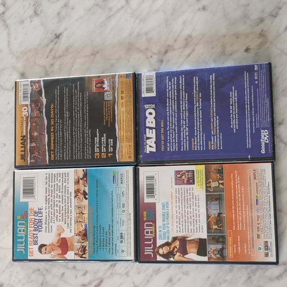 Four Vintage Workout DVDs - Picture 2 of 2